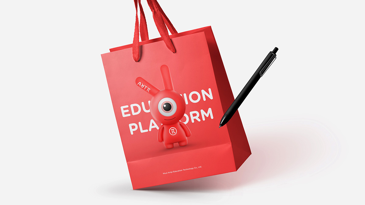 吉祥物延展手提袋設計