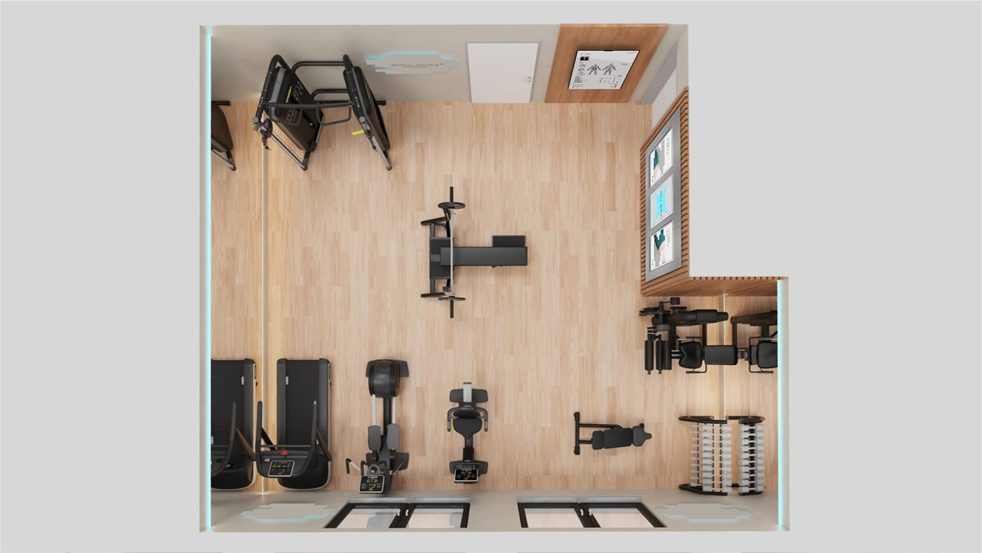 健身房企業形象設計