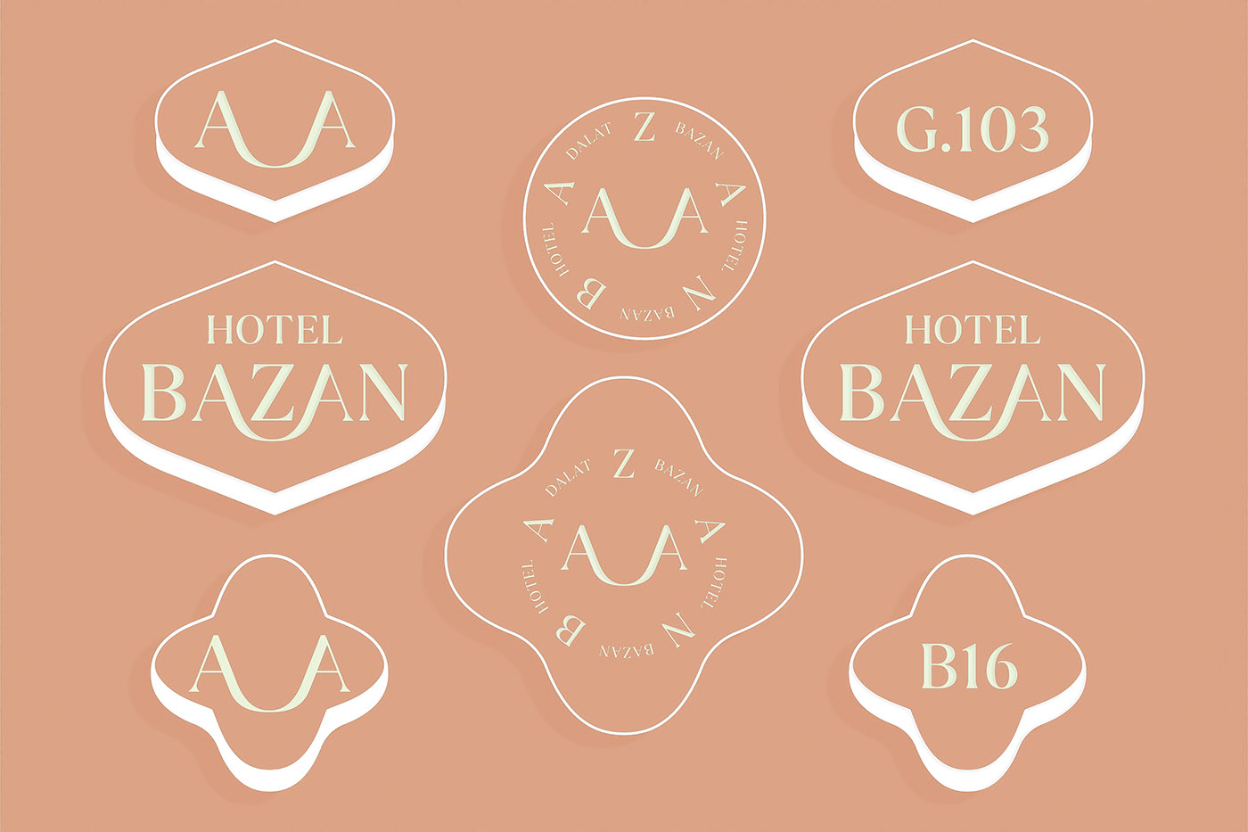 酒店品牌VI設計 酒店品牌VI設計